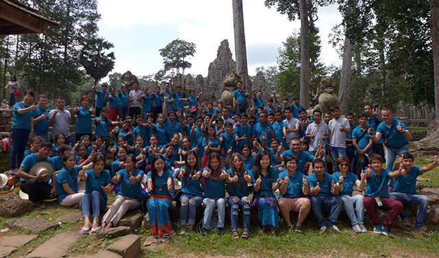 COSMOS 15th Year Anniversary - Company Trip to Angkor Wat